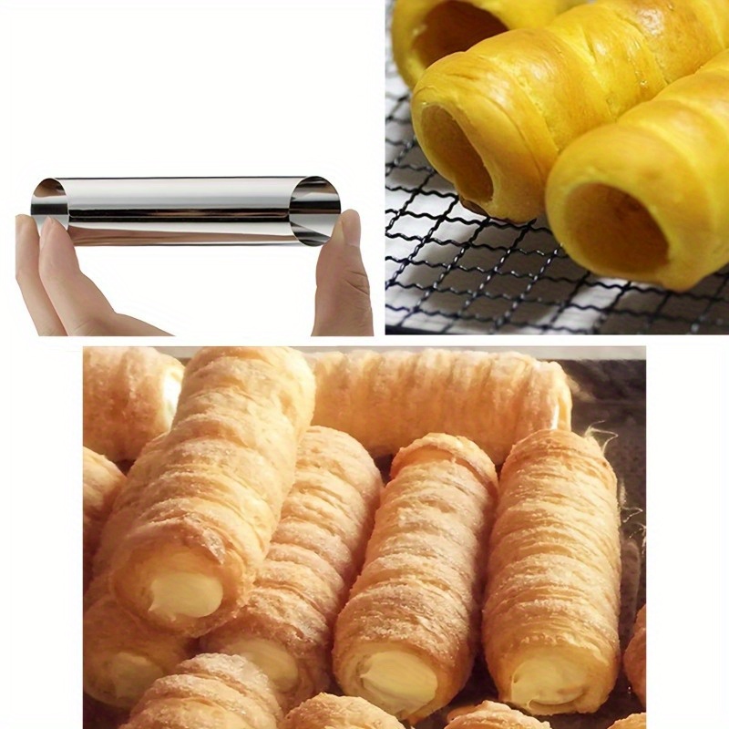 Cannoli Tubes Stainless Steel  - Danish Pancake Pan 评论和价格