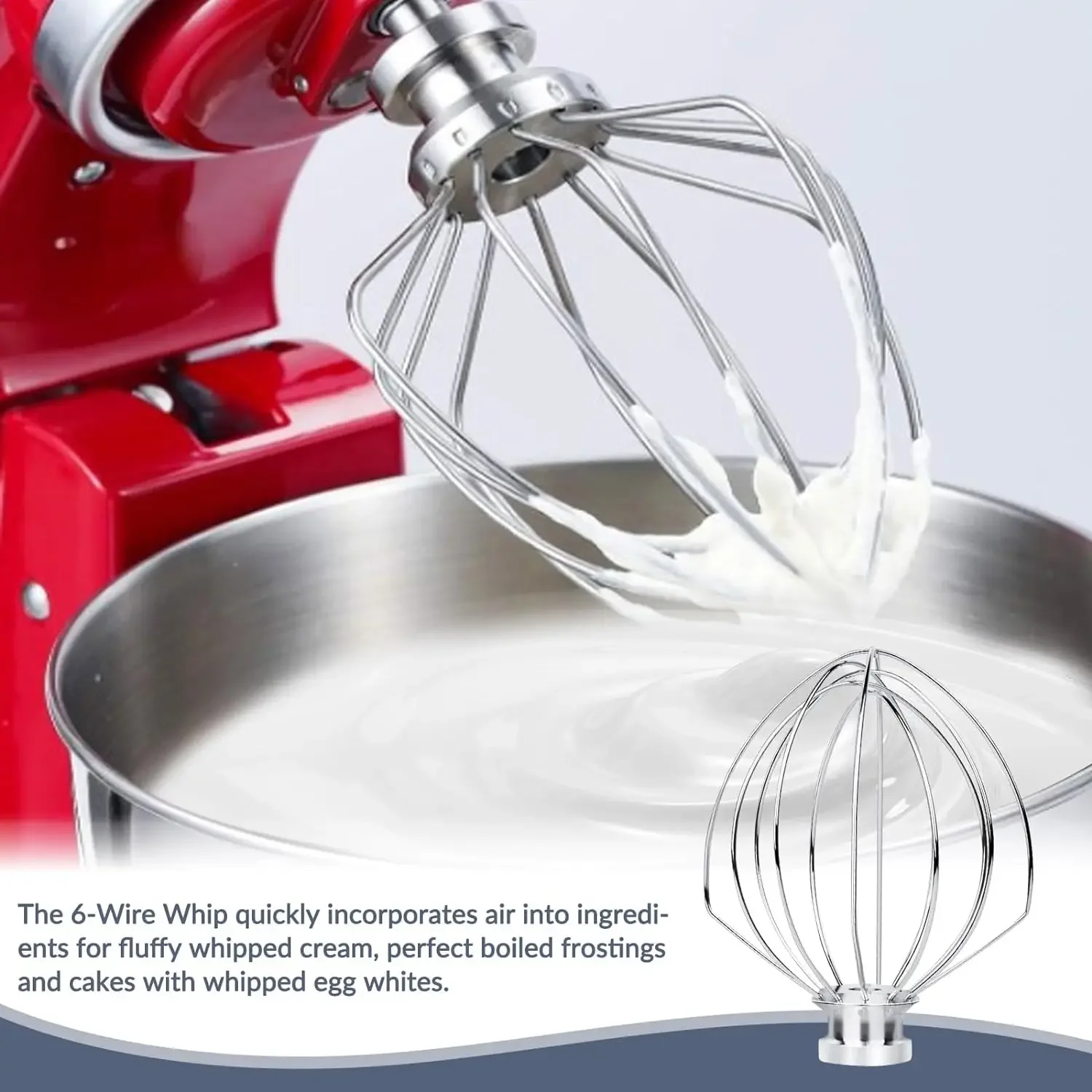 K45WW Stainless Steel 6-Wire W - Kitchenaid Mixer Hand Mixer 评论和价格